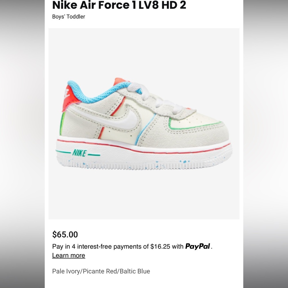 Nike Air Forces toddler